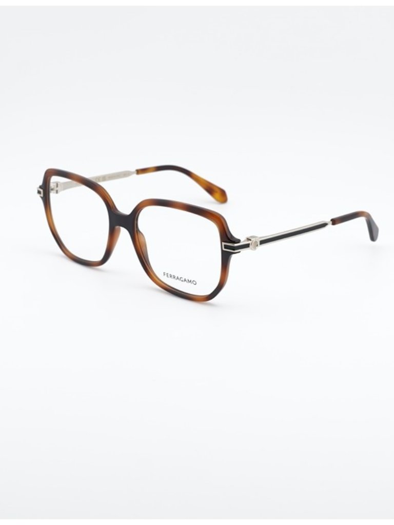 Salvatore Ferragamo Sf3012 240 Eyeglasses Havana 53mm Square Frame